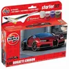 Image de Kit de démarrage AIRFIX - - A55005 Bugatti Chiron - Maquette de voiture en plastique pour adultes et enfants de 8 ans et plus, Le kit comprend des décalcomanies, des peintures acryliques