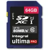 Image de Integral UltimaPro - Memory Card 64 GB SDHC/XC 80MB/s Class 10 UHS-I U1