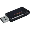 Image de Integral - Clé 32 Go Pulse USB 2.0 - Protection intégrée Ouverture/Fermeture Slide - Orange Fluo