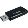 Image de Integral - Clé 128 Go Pulse USB 2.0 - Protection intégrée Ouverture/Fermeture Slide - Vert Fluo