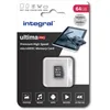 Image de Integral 64GB microSD Card Haute Vitesse Carte Mémoire Vidéo 4K   Jusqu'à 100MB/s en lecture et 50MB/s en écriture, UHS-I, U3, Classe 10, A1 app performance - smartphones, tablettes, drones