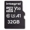 Image de Integral Carte Mémoire 32 Go microSDxC Premium Haute Vitesse jusqu'à 100 Mo/s en Lecture, 30 Mo/s en Ecriture, V30 UHS-I U3 + Adaptateur SD, by Integral Memory, by Integral Memory