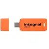 Image de Integral Neon-C W129304912 Disque dur USB-C 3.2 Gen1 (USB 3.1 USB 3.0) Orng Up, W129304912 (USB 3.1 Usb3.0) Orng jusqu'à R-150 W-30 Mo)