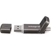 Image de SSD portable - INTEGRAL - SlimXpress Dual Metal - 128 Go - Externe - USB 3.2 Gen 2x1
