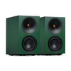 Image de Cambridge Audio L/R S - 100W Enceintes Stéréo Actives Compactes avec Bluetooth aptX HD, USB Audio, Entrées Aux & Optique, Sortie Caisson, Télécommande, Room Positioning, DynamEQ   Vert
