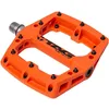 Image de TAG Metals T3 Pédales VTT en Nylon avec axe 9/16" - Pédales à Plateforme durables et légères avec Broches antidérapantes, idéales pour VTT et BMX (Orange)
