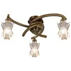 Image de Plafonnier Alaska 3 Ampoules L1/SGU10, laiton antique