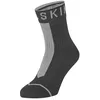 Image de Sealskinz unisexe chaussette imperméable Hydrostop jusqu'à la cheville pour tous les températures - noir, XL