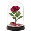 Image de Lampe Rose Enchantée Belle et la Bête - Cadeau Disney Officiel, Activation Tactile & Alimentée par USB ou Piles, Décor Disney