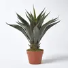 Image de HOMESCAPES Agave américain plante verte artificielle en pot, 60 cm