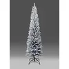 Image de Sapin de Noël Artificiel Fin de 2,1 m avec 625 Pointes Pointues, Support en métal, décoration de Maison de Vacances