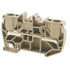 Image de Borne de jonction à ressort 10mm² - pas 10mm - beige - type PushFit - IMO