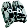 Image de Bloc de jonction 16mm² - Borne ER16 Grise - 85A Max - Connexion à vis section max 25mm² - Montage sur rail DIN