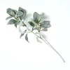 Image de HOMESCAPES Oreille d’Ours Artificielle en Tige, Branche Plante Artificielle 68 cm