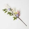 Image de HOMESCAPES Branche fleurs artificielles oeufs de Pâques 45 cm, Décoration de Pâques, Arbre de Pâques