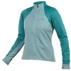 Image de Endura GV500 Gravel Maillot de cyclisme à manches longues pour femme Vert épicéa Taille XS