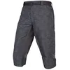 Image de Endura Hummvee Short de Cyclisme Ample 3/4 avec Doublure pour Homme Anthracite Taille XXL