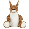 Image de Mumbles - Jouet en Peluche ZIPPIE (Taille Unique) (Marron/Blanc)