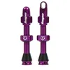 Image de Hope Paire de valves sans chambre à air Violet 60 mm