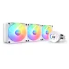 Image de NZXT Kraken Elite RGB 360 - RL-KR36E-W1 - Refroidisseur pour processeur AIO de 360 mm - Écran LCD de 2,36 pouces personnalisable. Pompe haute performance - 3 ventilateurs F120 RGB Core - Blanc