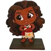 Image de CRYSTAL ART - Kit Figurine à Diamanter - Activité Manuelle de Création et Ludique - Adulte et Enfant - Décoration Scintillante aux Couleurs Assorties - Disney - Vaiana