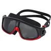 Image de Huub Ryft Mask-Black/Red-Dark Smoke Lunettes de Natation Unisexe, Noir, Taille Unique