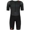 Image de Huub Eternal Aero LC Tri Suit Noir/Rouge