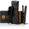 Image de ghd - Coffret ghd gold - Fer à lisser professionnel (Noir) - Cheveux plus lisses, 65% plus brillants, sans chaleur extrême - Lisseur boucleur, design arrondi- Lisseur cheveux idéal tous types cheveux