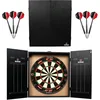 Image de Ruthless Home Darts Centre CAB518 Cible de fléchettes avec armoire, 2 jeux de fléchettes
