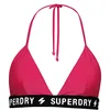 Image de Superdry Womens 30-Swimwear Haut de Bikini pour Femme Framboise Sorbet Taille S