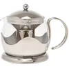 Image de La Cafetière Izmir Théière en verre avec infuseur Motif feuilles