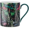 Image de Mikasa x Sarah Arnett Tasse en porcelaine, Tasse imprimée pour le thé et le café, Tasse unique pour offrir, Papillon, 350ml - Lavable au lave-vaisselle