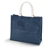 Image de Kimood - Sac de plage en jute - Femme (Lot de 2) (Taille unique) (Bleu nuit)