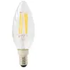 Image de Ampoule LED à filament flamme torsadée E14 470lm 3.4W = 40W Ø3.5cm Diall blanc chaud