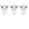 Image de Lot 3 ampoules LED spot réflecteur GU10 345lm 3.6W = 35W Ø5cm Diall blanc neutre