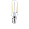 Image de Lot 2 ampoules LED à filament T25 E14 136lm 1W = 15W Ø2.5cm Diall blanc chaud