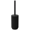 Image de Brosse WC GoodHome Kina en polypropylène Noir Ø 10,5 x H 42 cm