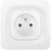 Image de Prise avec terre Jacobsen Kennet blanc complet, lot de 5