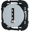 Image de Prise de téléphone Jacobsen Espen aluminium à composer, lot de 5