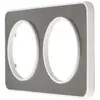 Image de Plaque de finition double Jacobsen Espen inox à assembler