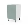 Image de Meuble bas de cuisine avec 1 porte GoodHome Stevia vert L. 50 x H. 72 cm
