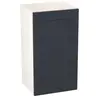 Image de Meuble haut de cuisine avec 1 porte GoodHome Artemisia bleu L. 30 x H. 72 cm