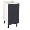Image de Meuble bas de cuisine avec 1 porte GoodHome Artemisia bleu L. 40 x H. 72 cm