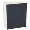 Image de Meuble haut de cuisine avec 1 porte GoodHome Artemisia bleu L. 60 x H. 72 cm
