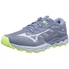 Image de Mizuno Chaussures de Course Wave Daichi 7 RoxyTrail pour Femme, Vindigo Subduedb Neolime, 40.5 EU