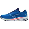 Image de Mizuno Chaussures de Course Wave Rider 25 pour Femme, Amparoblue Dcobalt Blanc, 38 EU