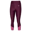 Image de Mizuno Femmes Impulse Core 3/4 Tight Vêtements De Course Collant De Course Grape Wine - Violet XS