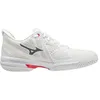Image de Mizuno Wave Exceed Tour 5 AC, Chaussures de Tennis pour Femme, Undyed White/Quite Shade/OperaRed, 37 EU, Undyed White Remote Shade Operared, 37 EU