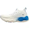 Image de Mizuno Wave Neo Ultra, Undyed White/Black/PeaceBlue, 46 EU, Bleu pétrole Blanc, 46 EU