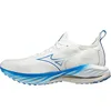 Image de Mizuno Wave Neo Wind, Undyed White/Peace Blue, 40,5 EU, Blanc, 40.5 EU